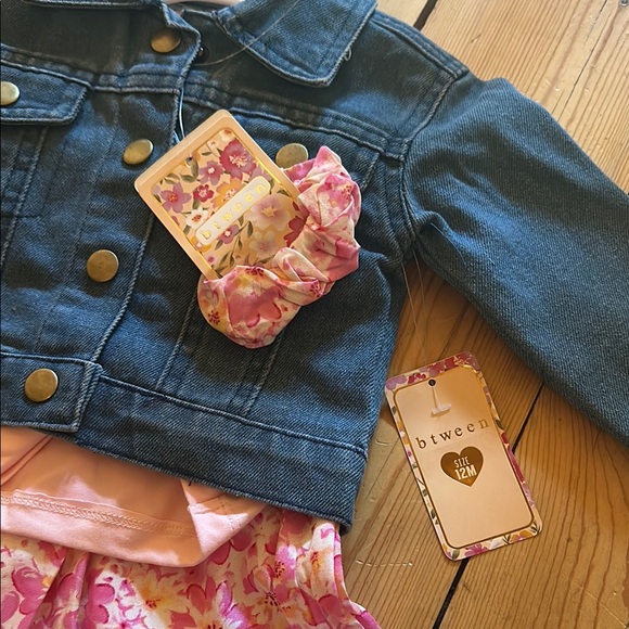 Floral 3 piece Set 12 Months - Picture 2 of 5
